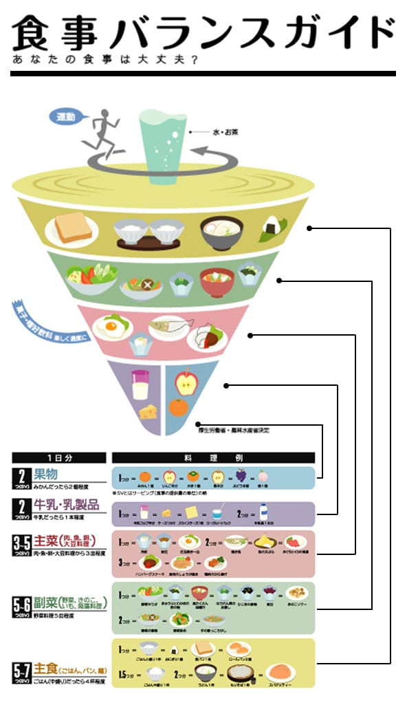 食事バランスガイド